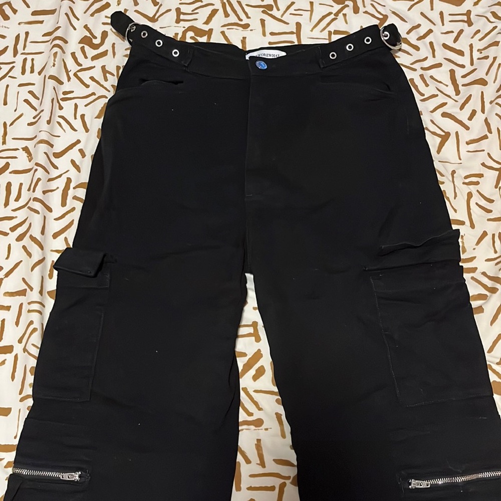 Weworewhat Utility Straight Jeans